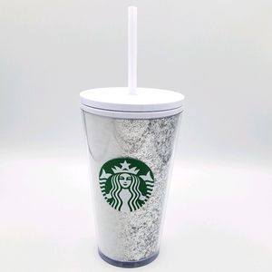 Starbucks holiday silver glitter grande tumbler